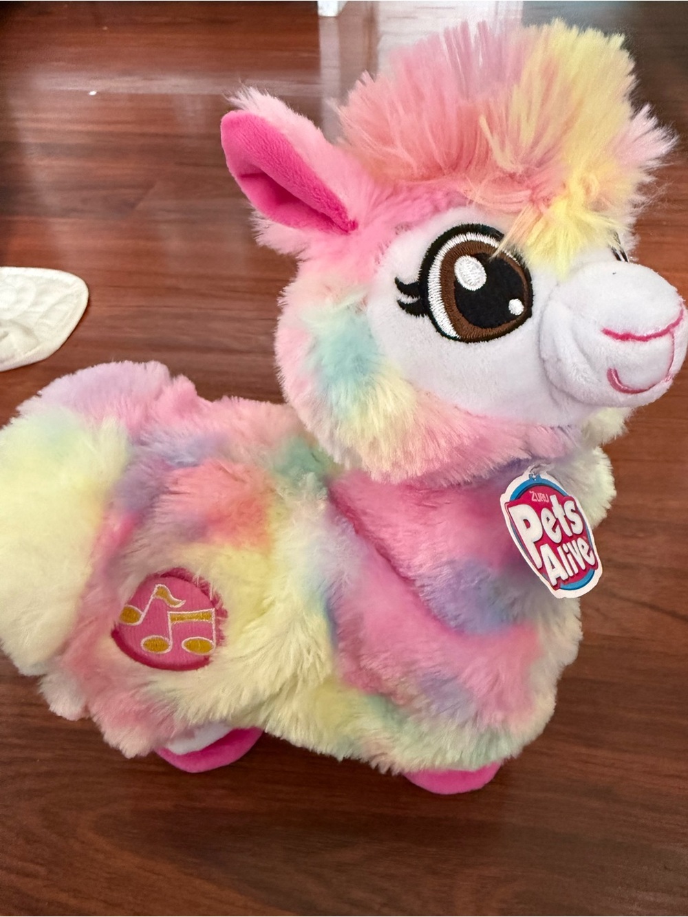 Zuru Pets Alive Rainbow Boppi The Booty Shakin Llama Robotic Dancing Plush